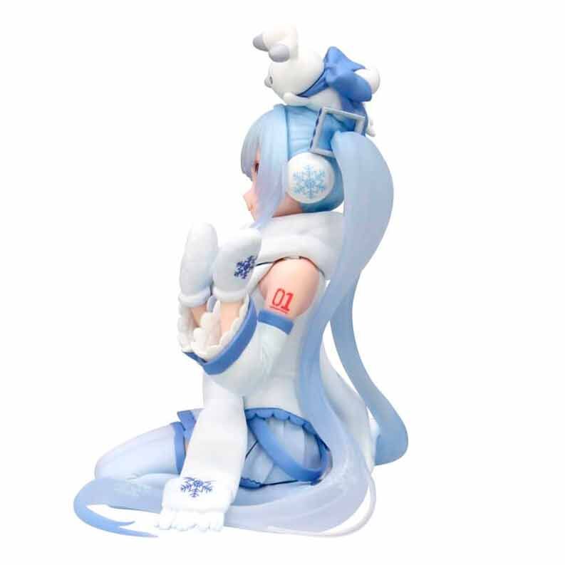 Figura Snow Miku Hatsune Miku sentada en blanco y azul - 2