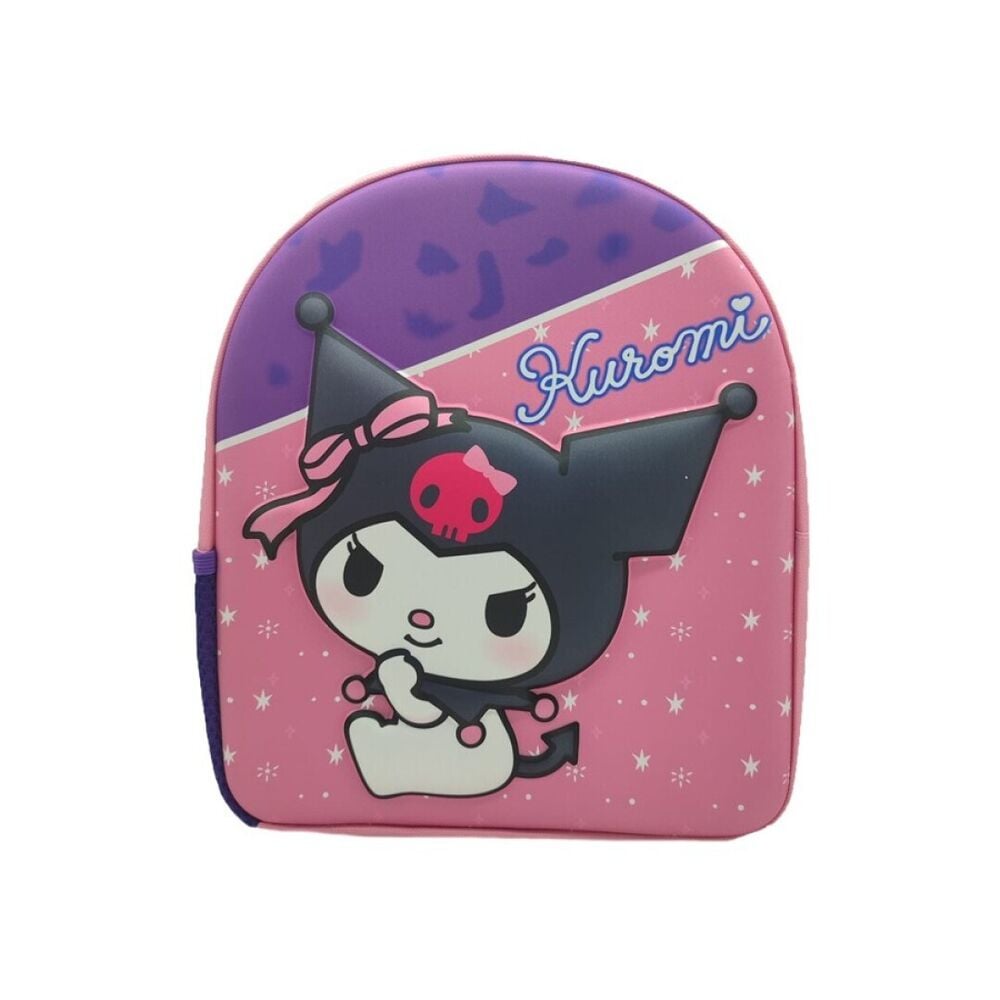Mochila 3D rosa y morada de Kuromi SANRIO