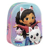 Mochila 3D de La Casa de Muñecas de Gabby con Gabby y personajes felinos