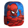 Mochila 3D de Spider-Man Marvel en rojo y azul