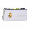 Portatodo doble Real Madrid 25/26 blanco con dos cremalleras