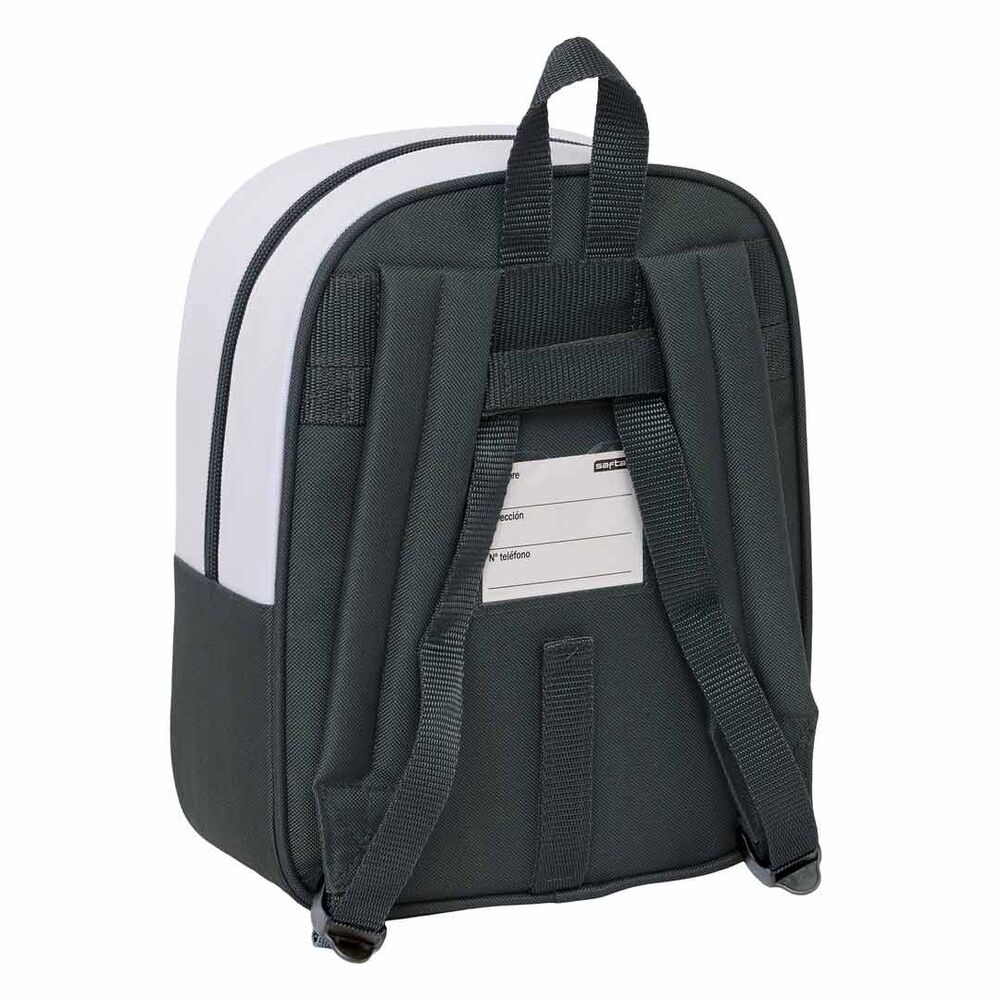 Mochila Real Madrid 25/26 blanca de 27 cm - 2