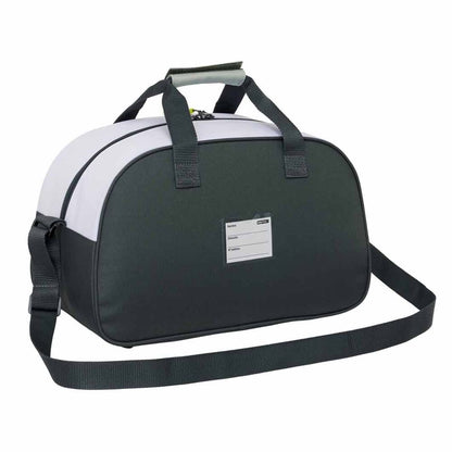 Bolsa de deporte Real Madrid blanca con bandolera y bolsillo frontal - 2