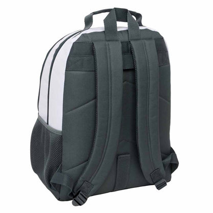 Mochila Real Madrid 25/26 blanca y gris de SAFTA - 2