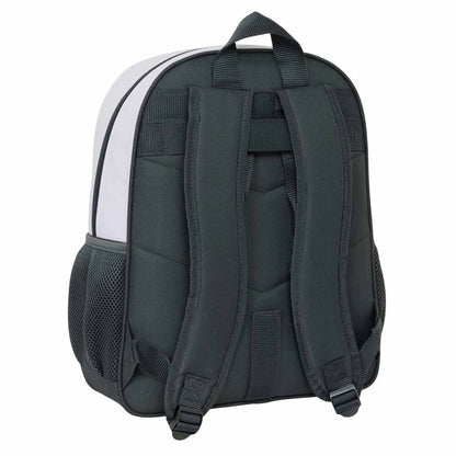 Mochila Real Madrid 25/26 SAFTA blanca de 38 cm - 2