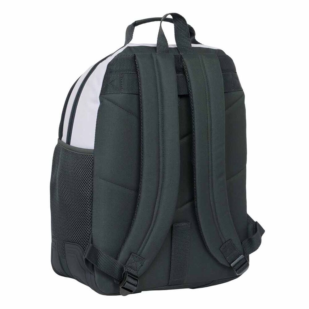 Mochila Real Madrid 25/26 blanca y gris de 42 cm - 2