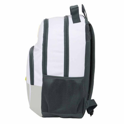 Mochila Real Madrid 25/26 blanca y gris de SAFTA - 3