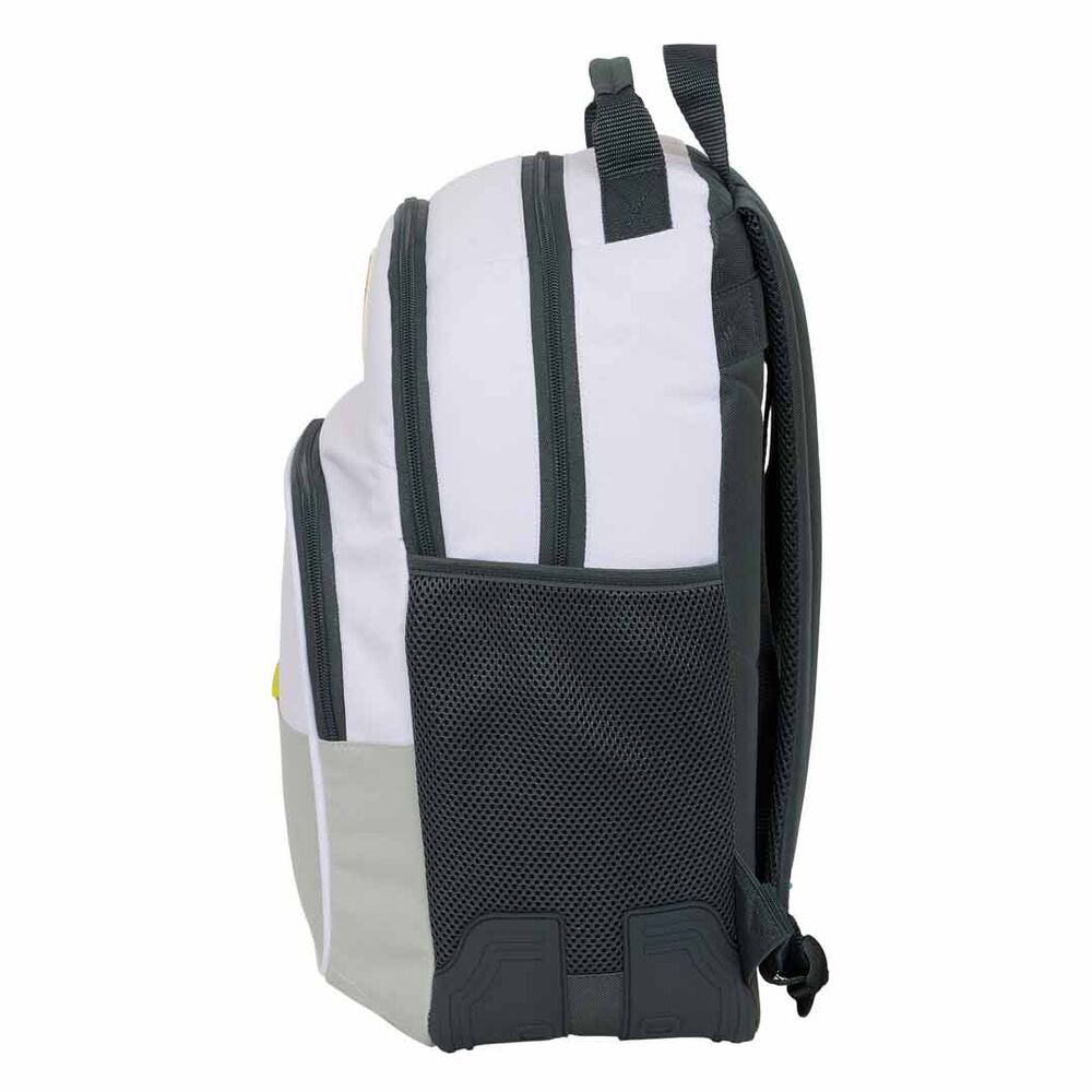 Mochila Real Madrid 25/26 blanca y gris de 42 cm - 3
