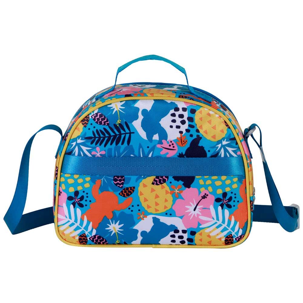 Bolsa portameriendas 3D de Stitch Disney con correa azul - 2