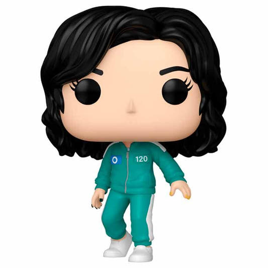 Figura Funko POP de Hyun-ju, Player 120, con chándal verde