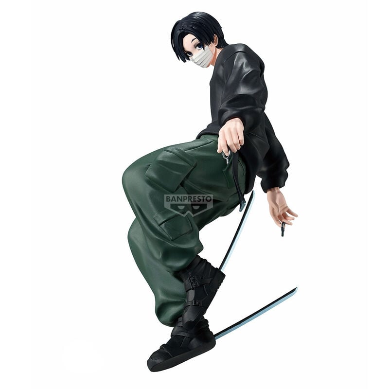 Figura de Seba Mafuyu de Sakamoto Days en pose dinámica