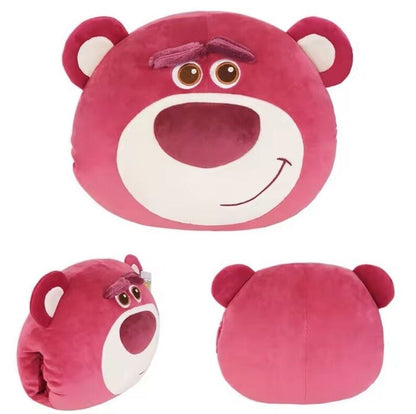 Cojín calienta manos de Lotso de Toy Story en color rosa