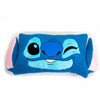 Cojín 3D azul con el rostro sonriente de Stitch Disney