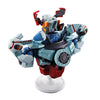 Figura Ichibansho GQuuuuuuX Mobile Suit Gundam de BANPRESTO sobre base blanca