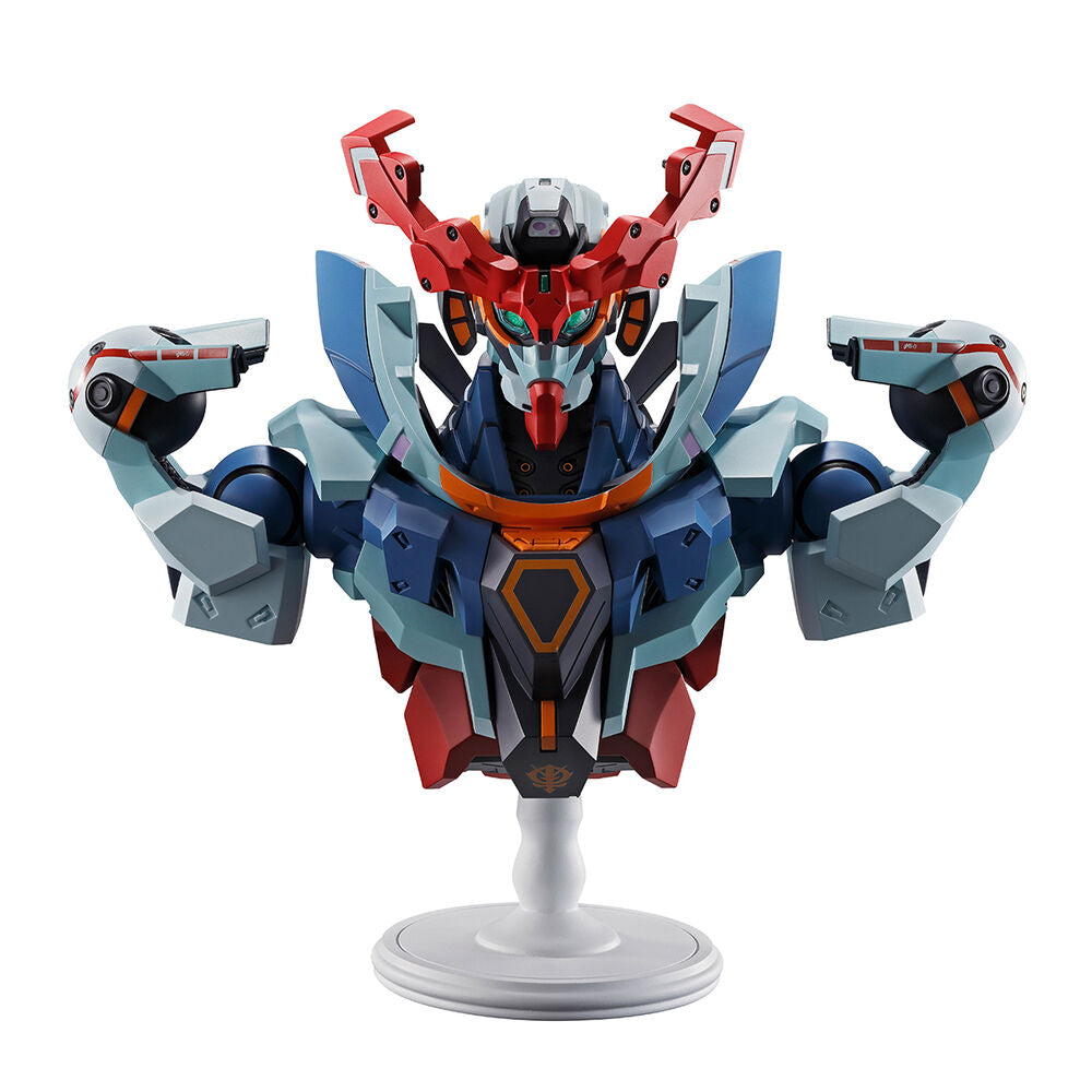 Figura Ichibansho GQuuuuuuX Mobile Suit Gundam de BANPRESTO sobre base blanca - 3
