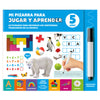 Mi Pizarra para Jugar y Aprender 5 Años BOOKIT con rotulador borrable