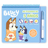 Mi pizarra de actividades Bluey para 5 años con rotulador borrable