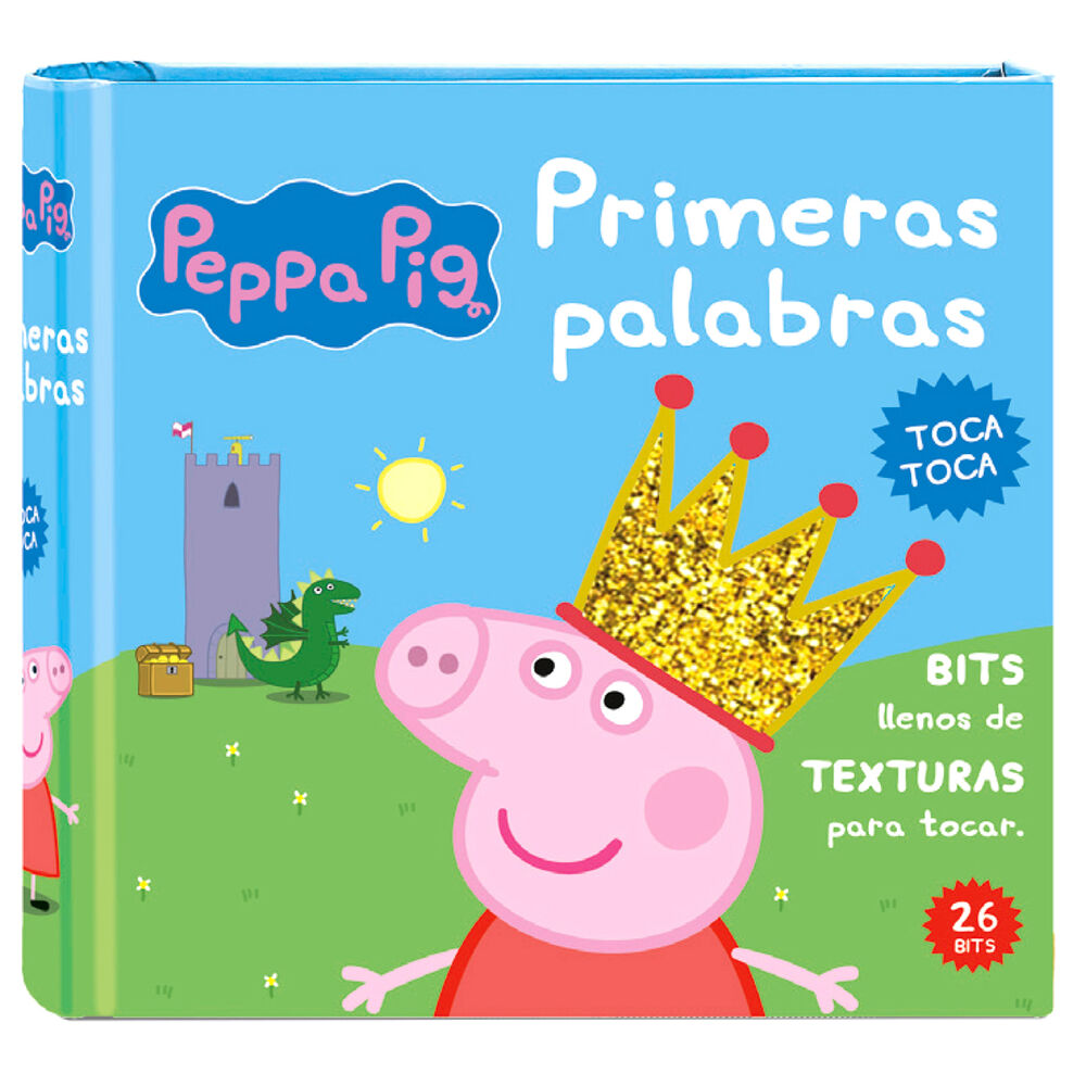 Set Peppa Pig Primeras Palabras con 26 bits de texturas