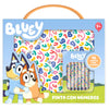 Maletín Pinta con Números Bluey con láminas, pincel y pinturas