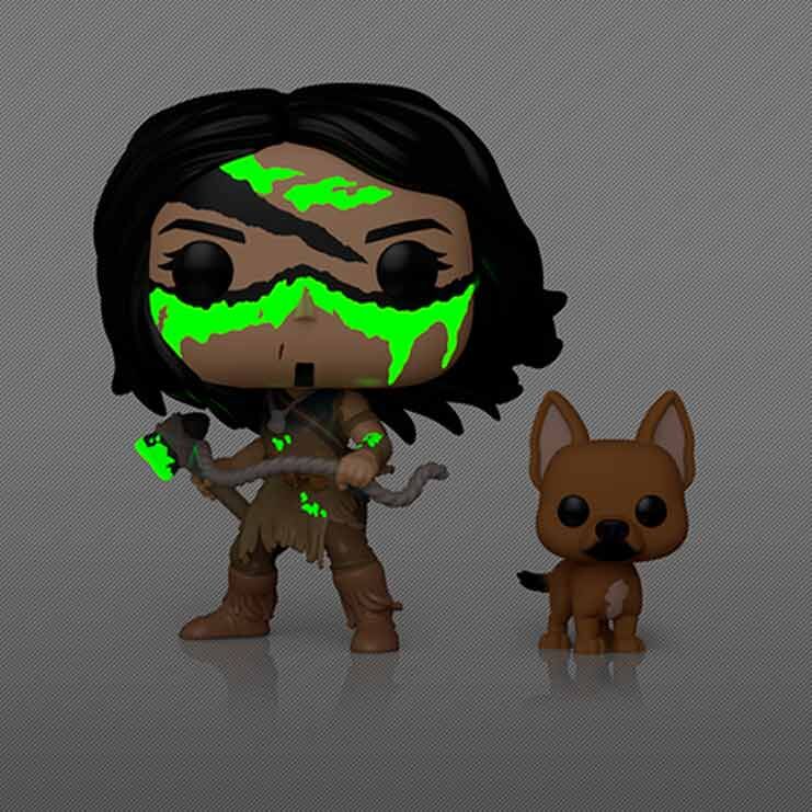 Figura Funko POP! de Naru con Sarii de Prey - 3