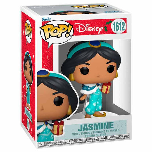 Figura Funko POP! de Jasmine de Aladdin con un regalo - 2