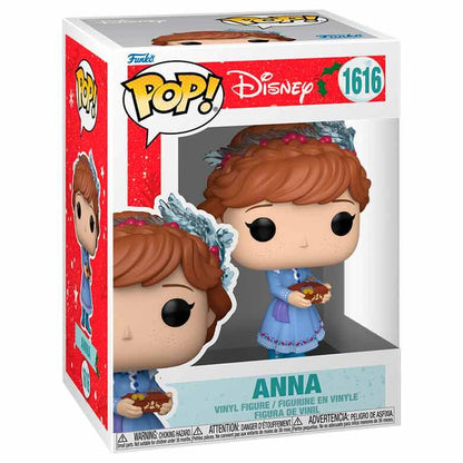Figura Funko POP de Anna de Disney Frozen con vestido azul - 2