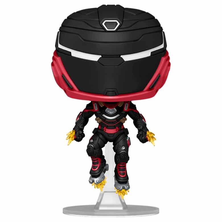 Figura Funko POP! Marvel Ironheart Model 5 con armadura negra y roja