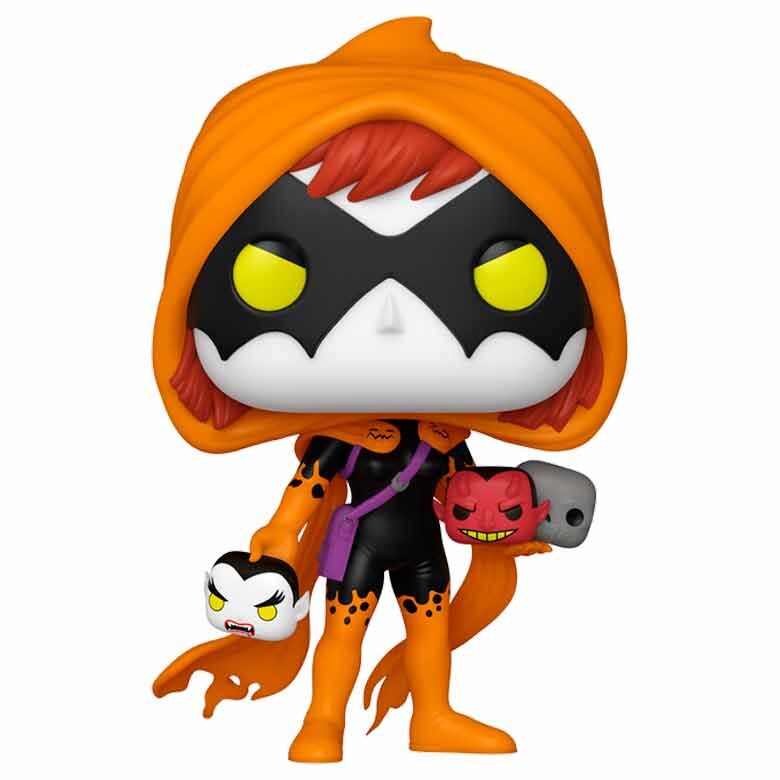 Figura Funko POP! Marvel Hallows’ Eve con capucha naranja y máscara