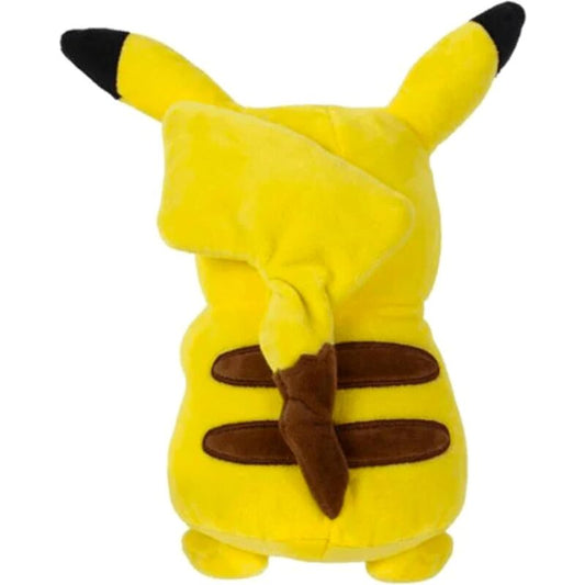 Peluche de Pikachu de Pokémon amarillo con un ojo guiñado - 4