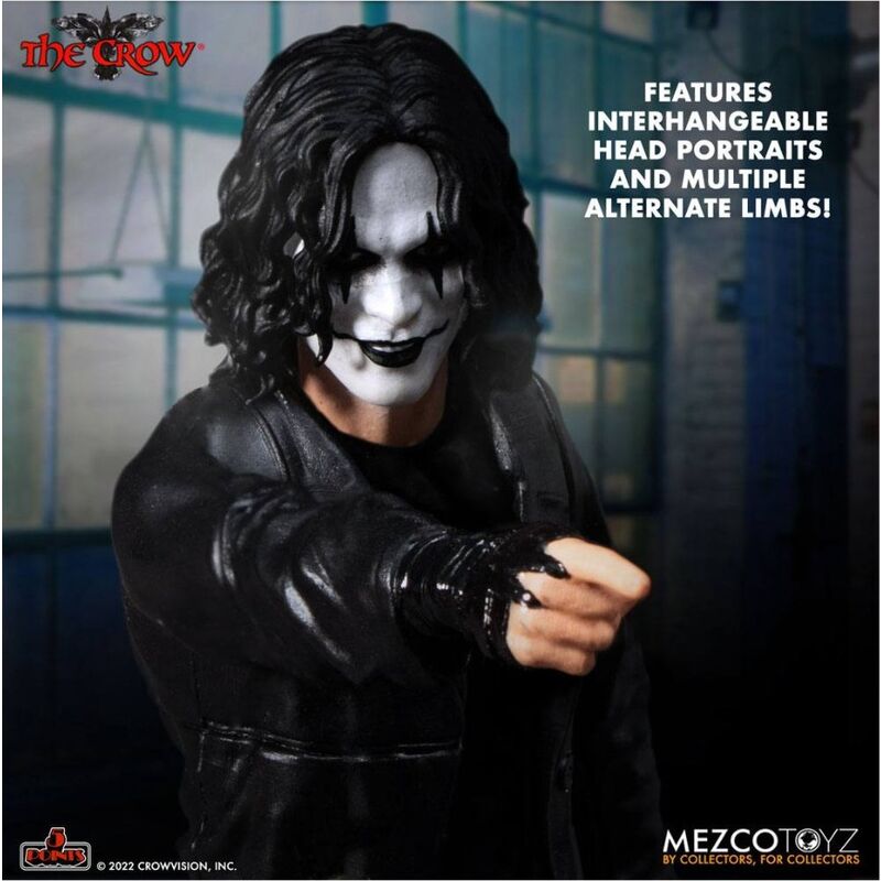 Blíster con dos figuras articuladas de El Cuervo de MEZCO TOYZ - 2
