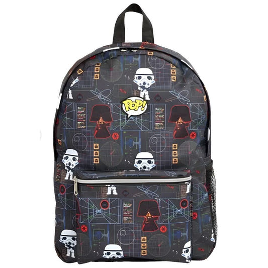 Mochila LOUNGEFLY Star Wars de nylon con Stormtroopers y Darth Vader