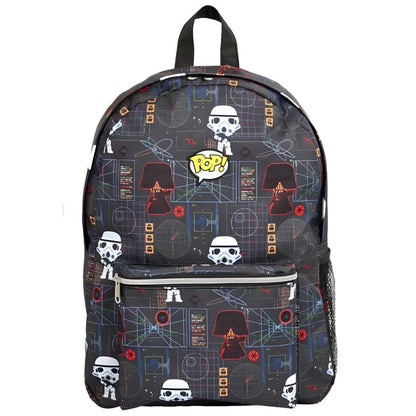 Mochila LOUNGEFLY Star Wars de nylon con Stormtroopers y Darth Vader