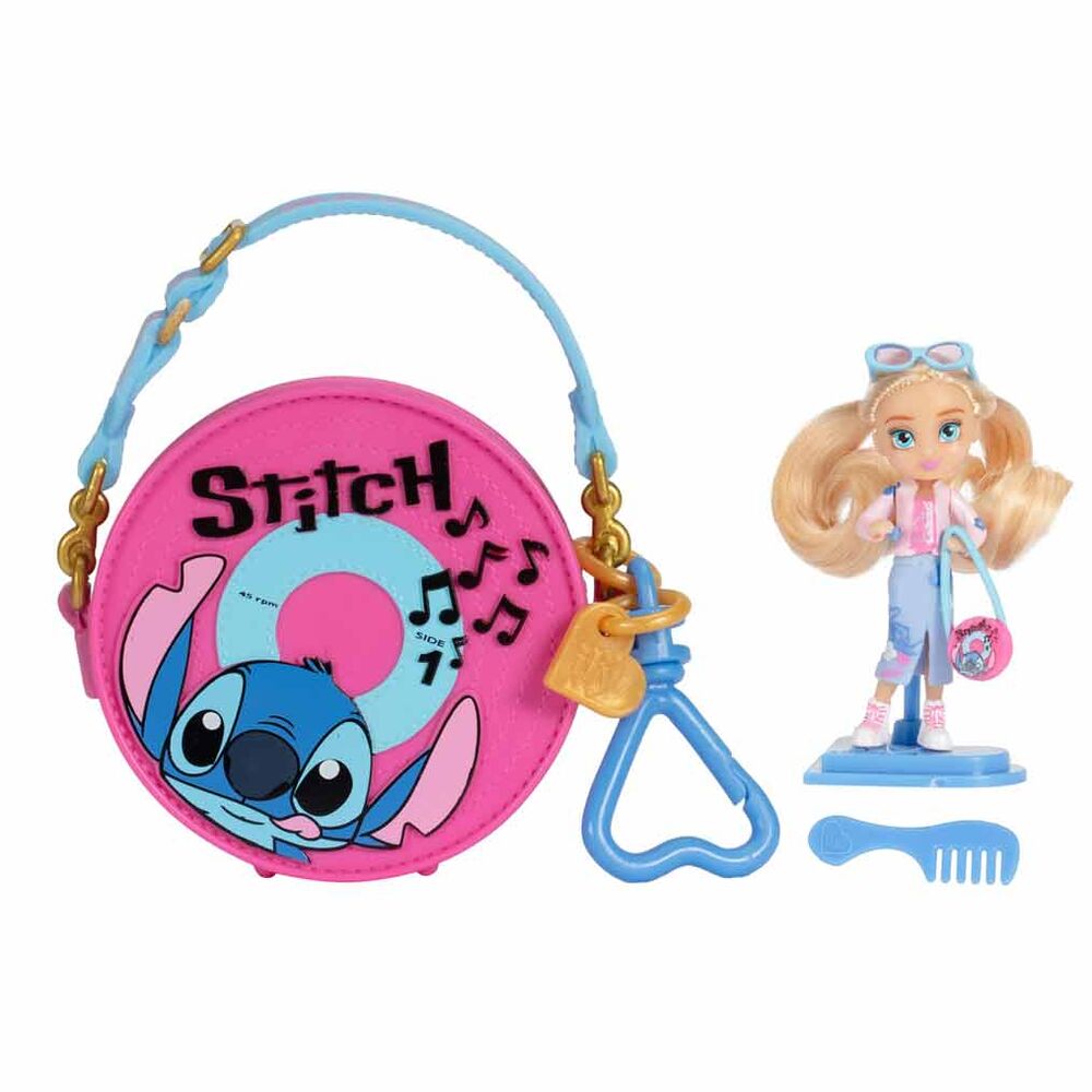 Muñeca ily 4Ever de Stitch Disney con bolso rosa y accesorios - 8