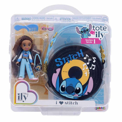 Muñeca ily 4Ever de Stitch Disney con bolso rosa y accesorios - 3