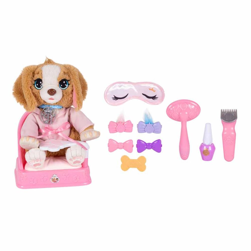 Set My Pampered Pup con cachorro y accesorios de spa Disney Princess Style - 3