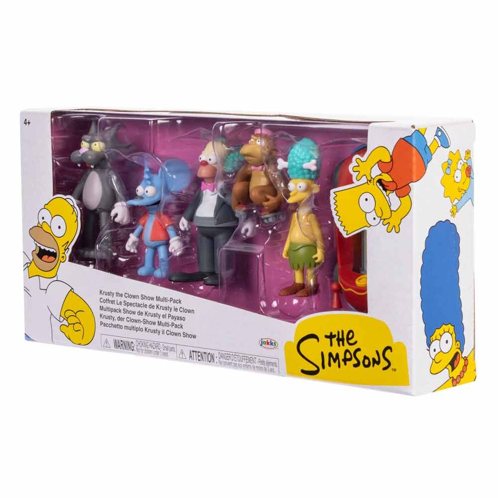 Blíster con seis figuras de Los Simpson de 7 cm - 7