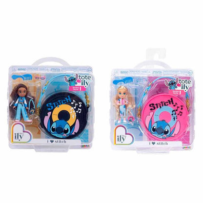 Muñeca ily 4Ever de Stitch Disney con bolso rosa y accesorios - 2