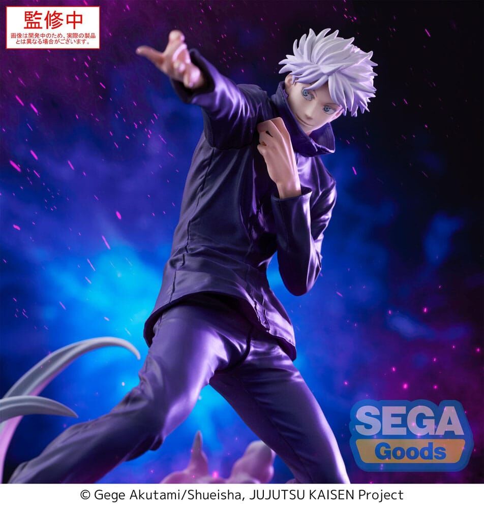 Figura Luminasta de Satoru Gojo con base de nube de polvo - 3