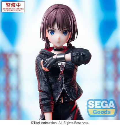 Figura de Nina Iseri de Girls Band Cry con atuendo negro y detalles rojos - 3