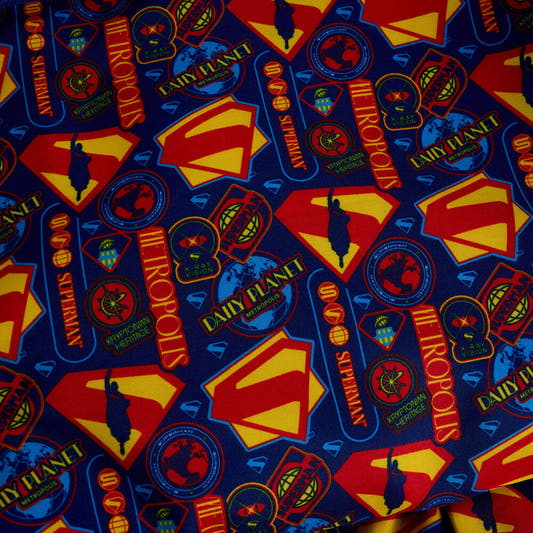 Mochila azul de nylon Loungefly con diseño estampado de Superman - 4