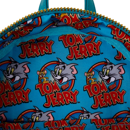 Mochila Loungefly de Tom y Jerry con bolsillo frontal de queso - 5