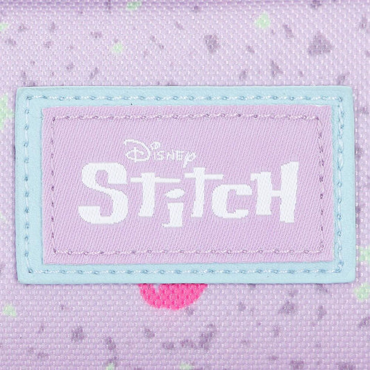 Mochila lila Disney Stitch con pompón y bolsillos laterales - 6
