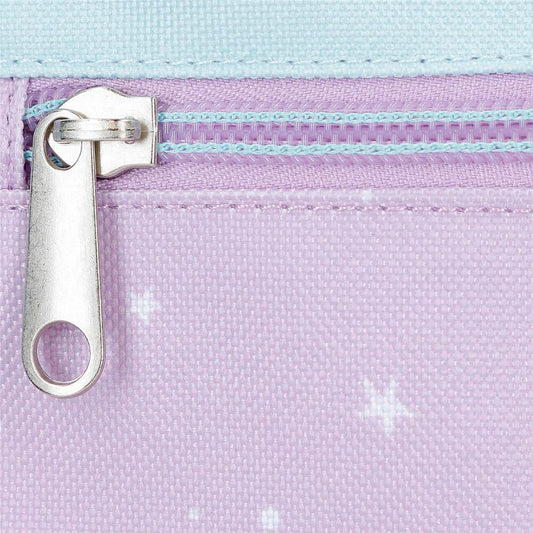 Mochila lila Disney Stitch con pompón y bolsillos laterales - 8