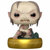 Figura FUNKO POP Plus de Gollum sobre un anillo dorado