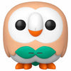 Figura Funko POP! de Rowlet con detalle verde y pico naranja