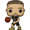 Figura Funko POP! de Stephen Curry con balón y uniforme de los Warriors