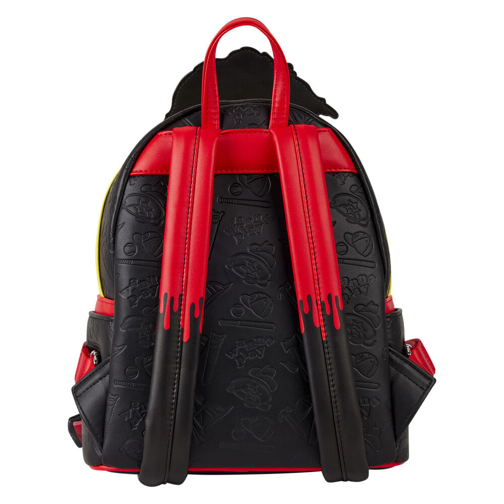 Mochila Loungefly de Chucky con bolsillo frontal amarillo - 5