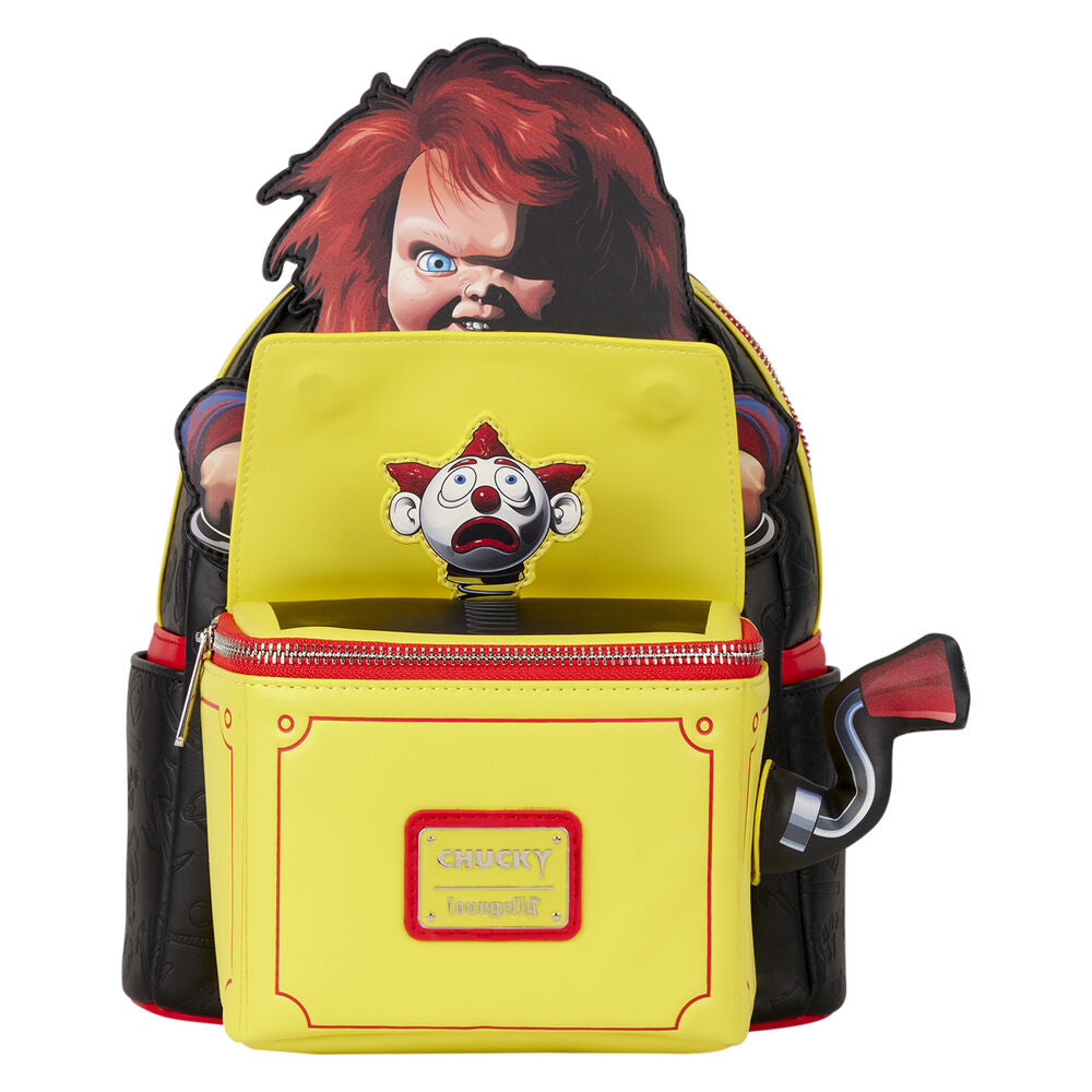Mochila Loungefly de Chucky con bolsillo frontal amarillo - 3