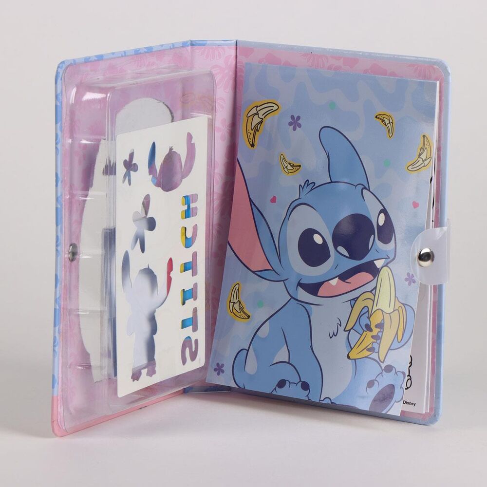 Set de cuaderno Stitch Disney CERDÁ en tonos azules - 3