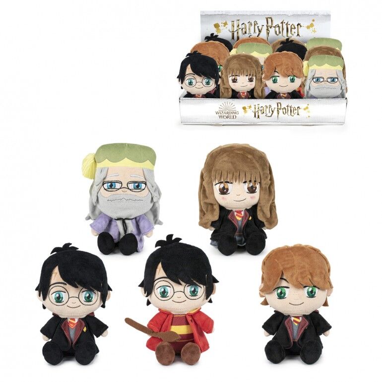 Peluche surtido de personajes de Harry Potter de 20 cm
